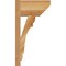 Ekena Millwork Olympic Slat Rough Sawn Outlooker, Western Red Cedar, 8"W x 14"D x 26"H OUT08X14X26OLY06RWR - alternate 2